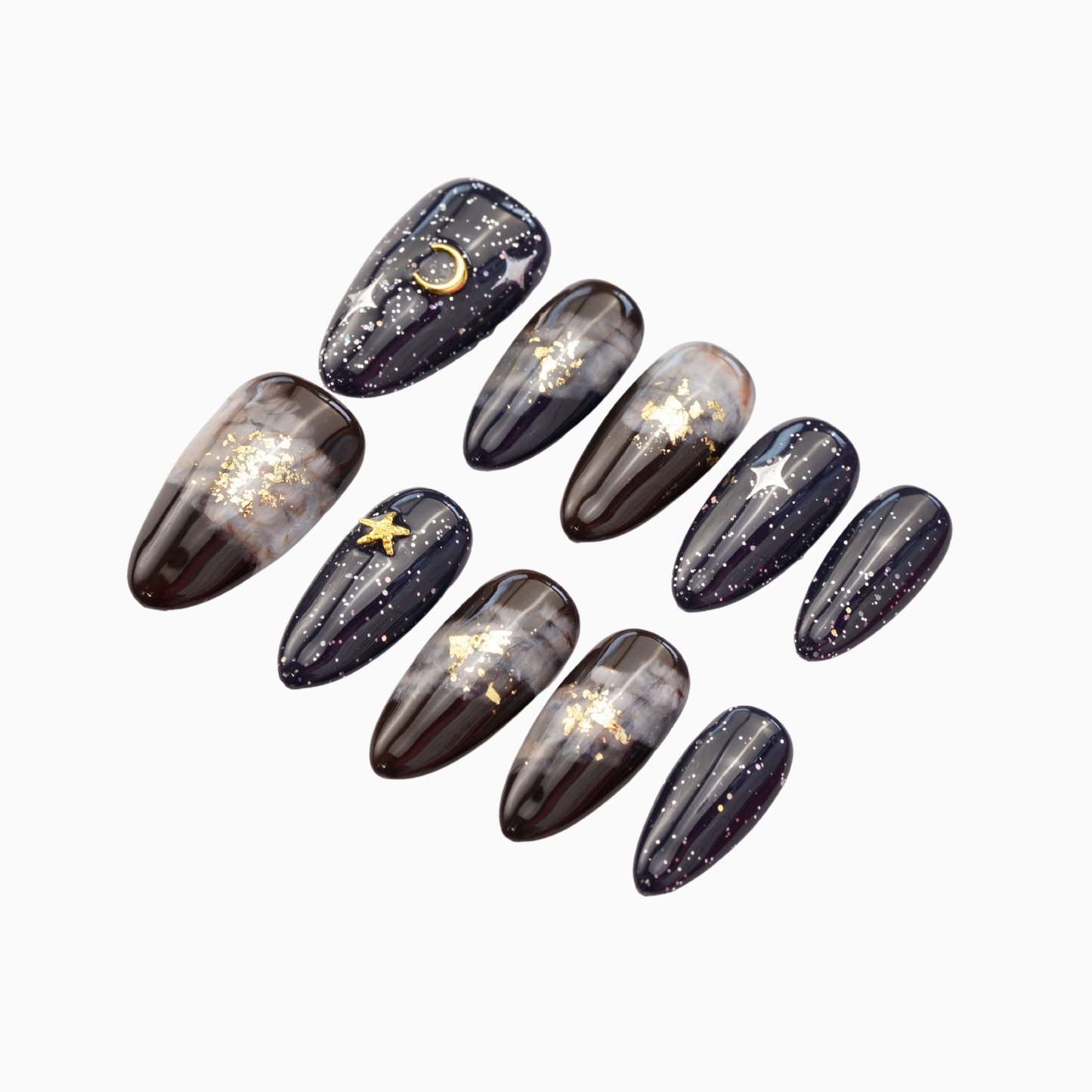 Midnight Spells Nails