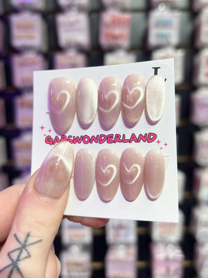 Soft Heartthrob Nails