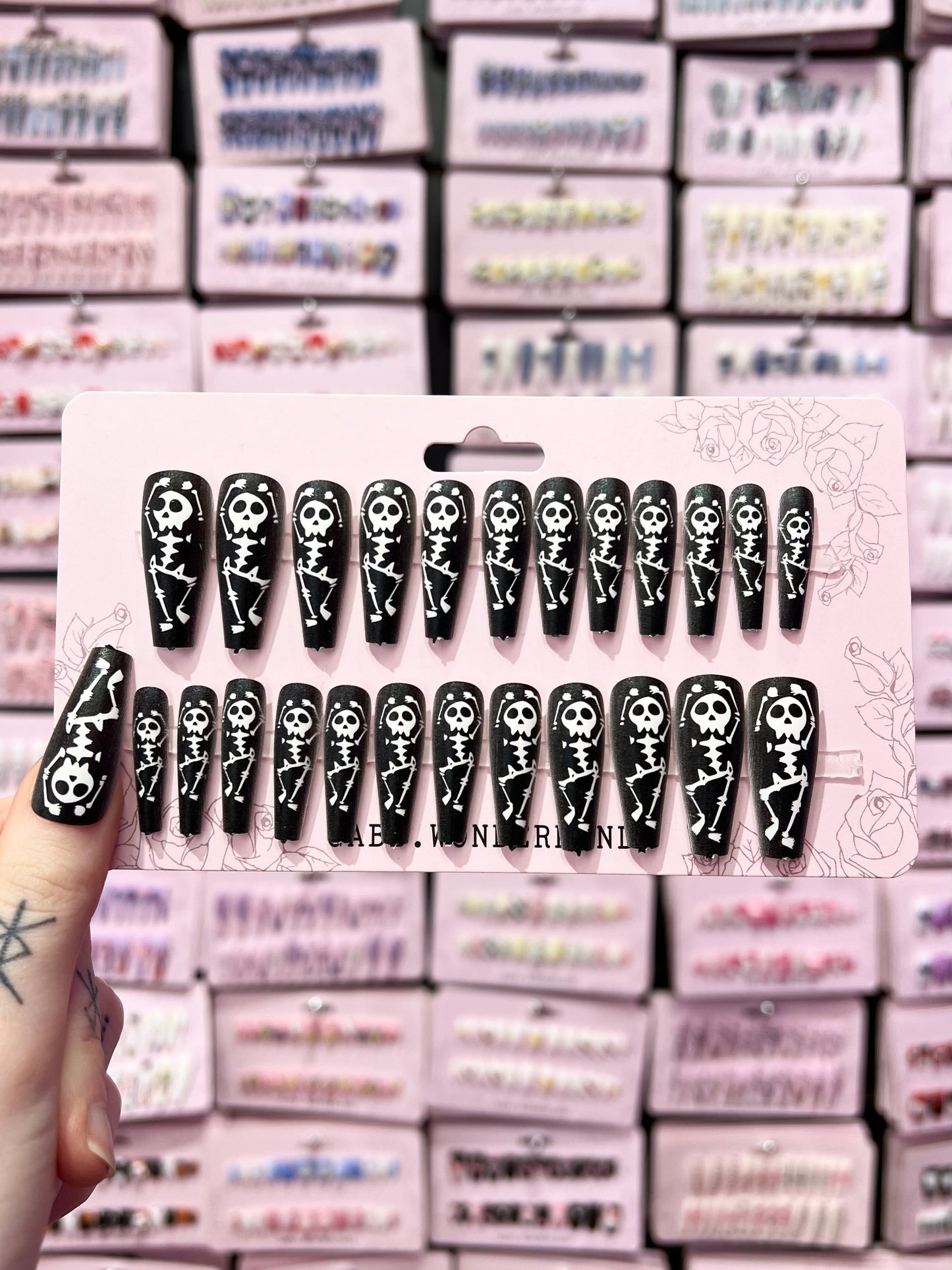 Skeletal Bliss Nails