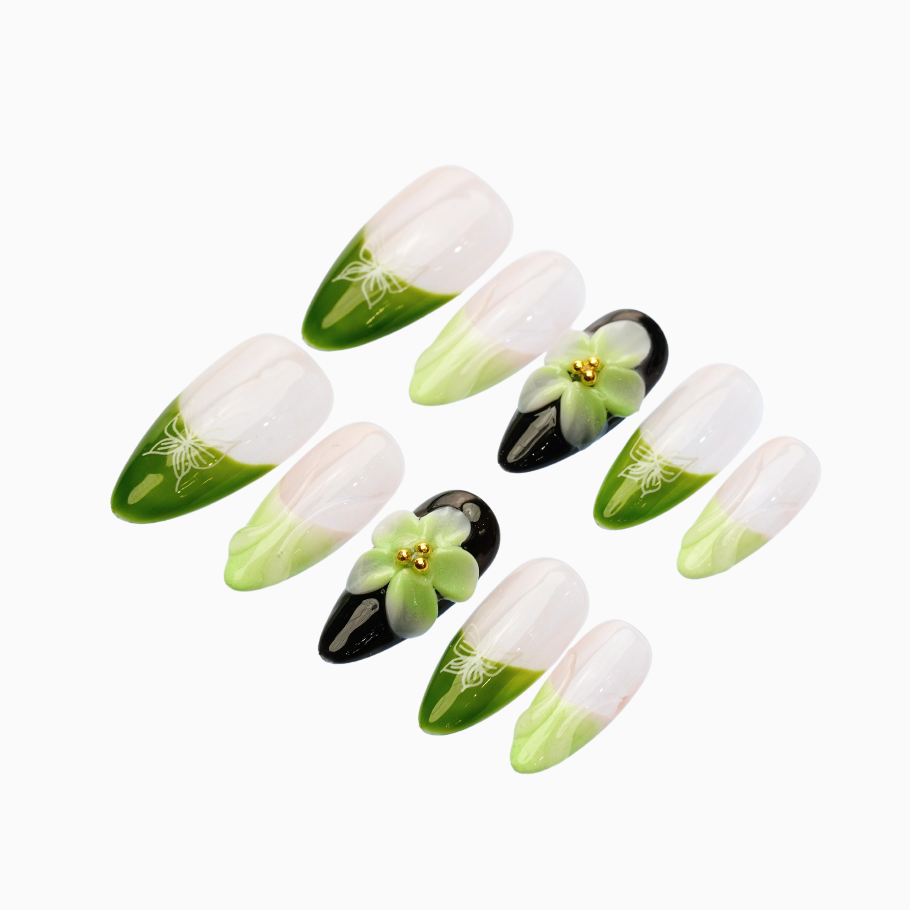 Green Paradise Nails