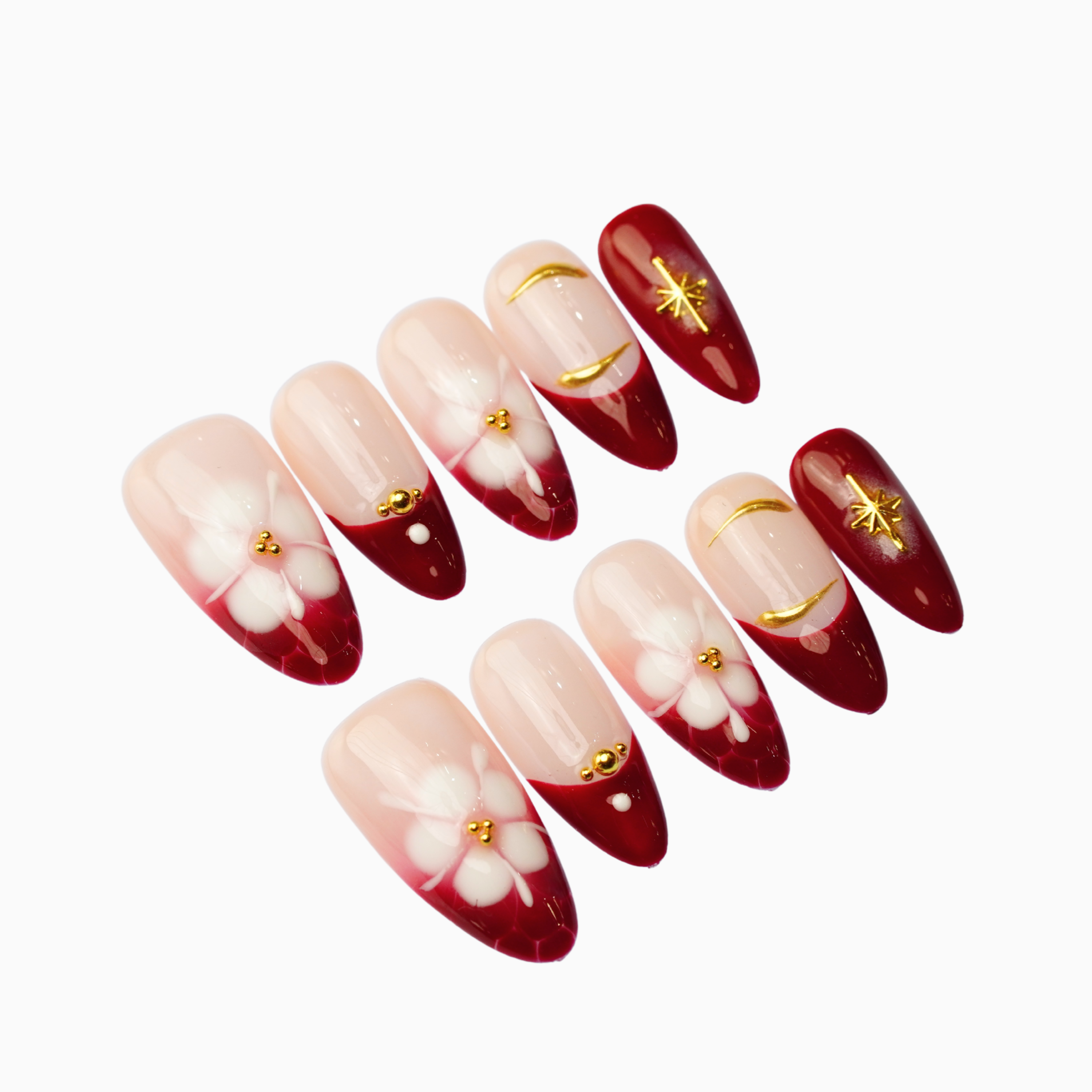 Crimson Sacrifice Nails