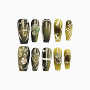 Sage Spell Nails
