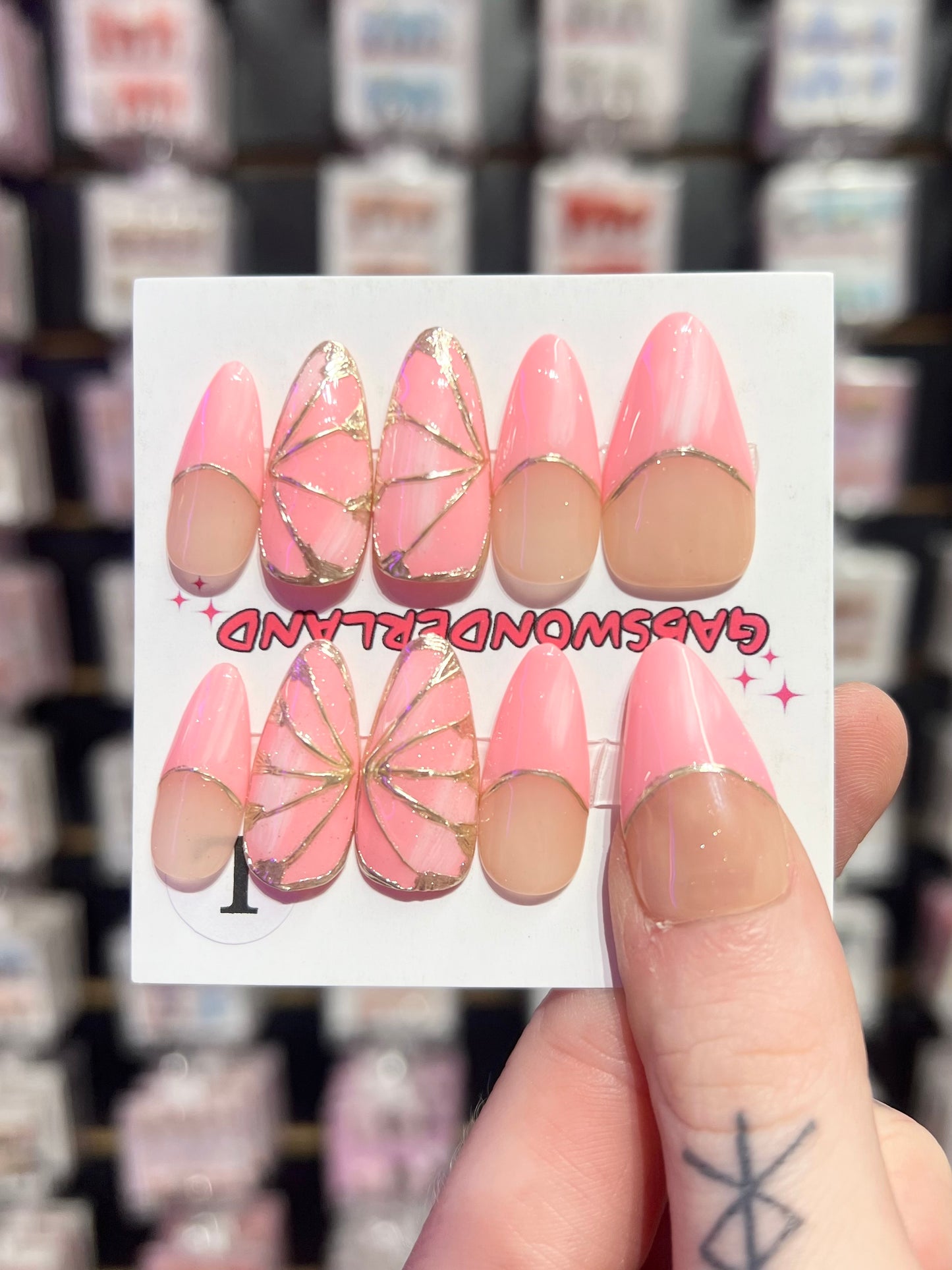 Candy Wings Nails