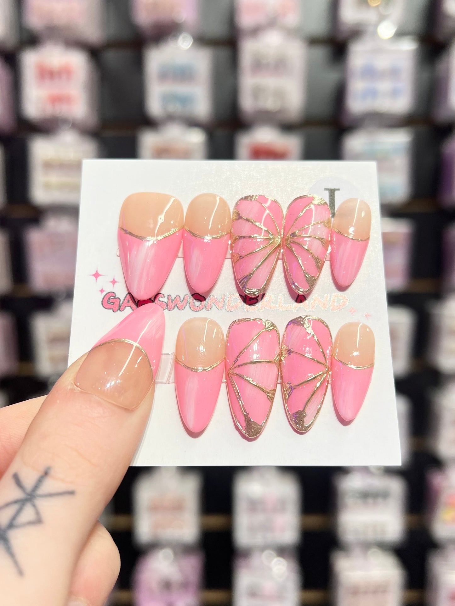 Candy Wings Nails