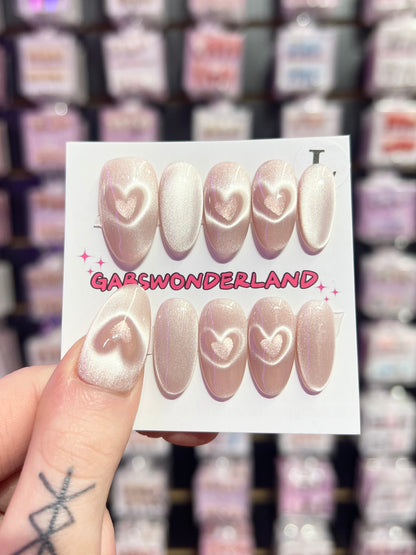 Soft Heartthrob Nails