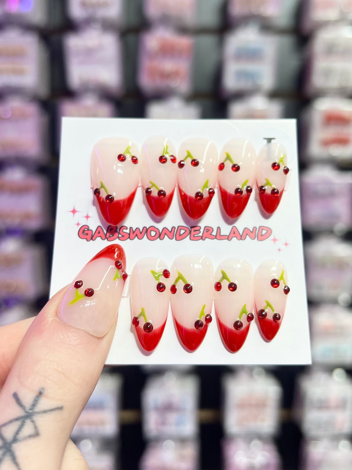 Cherry Pop Nails