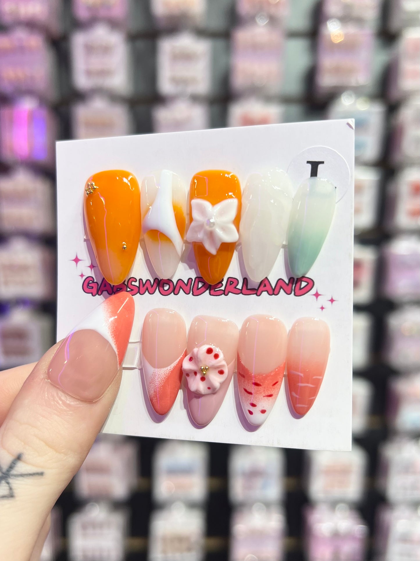 Sunset Mirage Nails