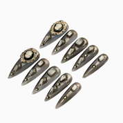 Gothic Cameo Nails