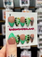 Verdant Tropics Nails