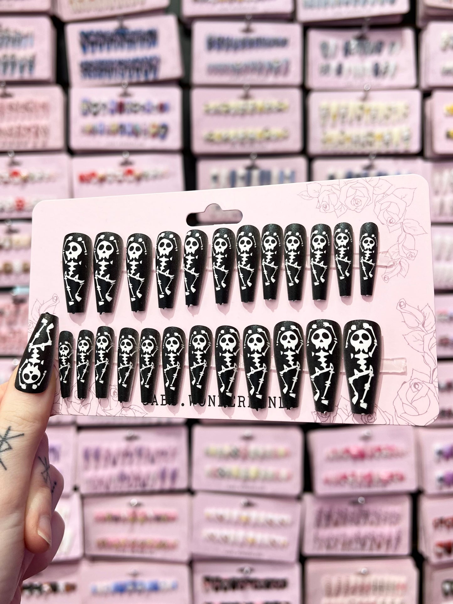 Skeletal Bliss Nails