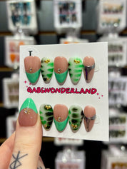 Verdant Tropics Nails