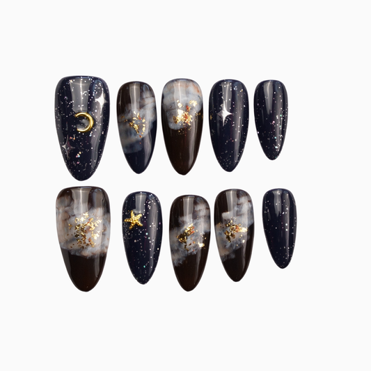 Midnight Spells Nails