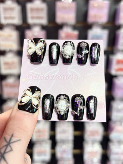 Corpse Butterfly Mini Nails