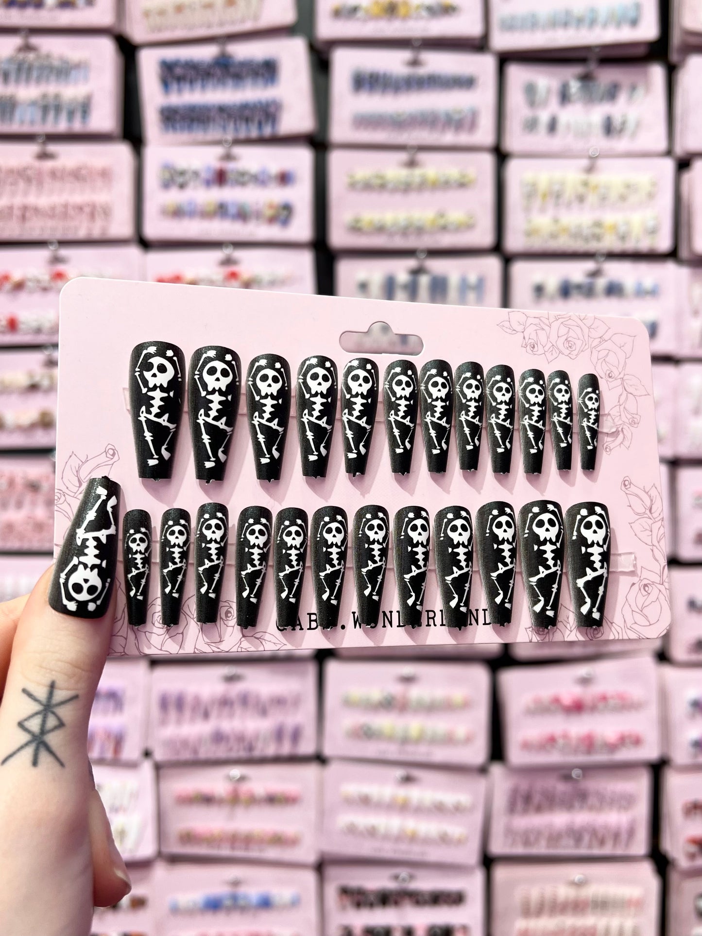 Skeletal Bliss Nails