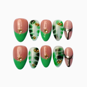 Verdant Tropics Nails