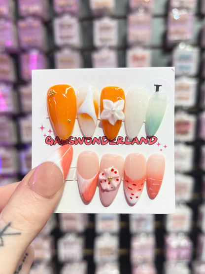 Sunset Mirage Nails