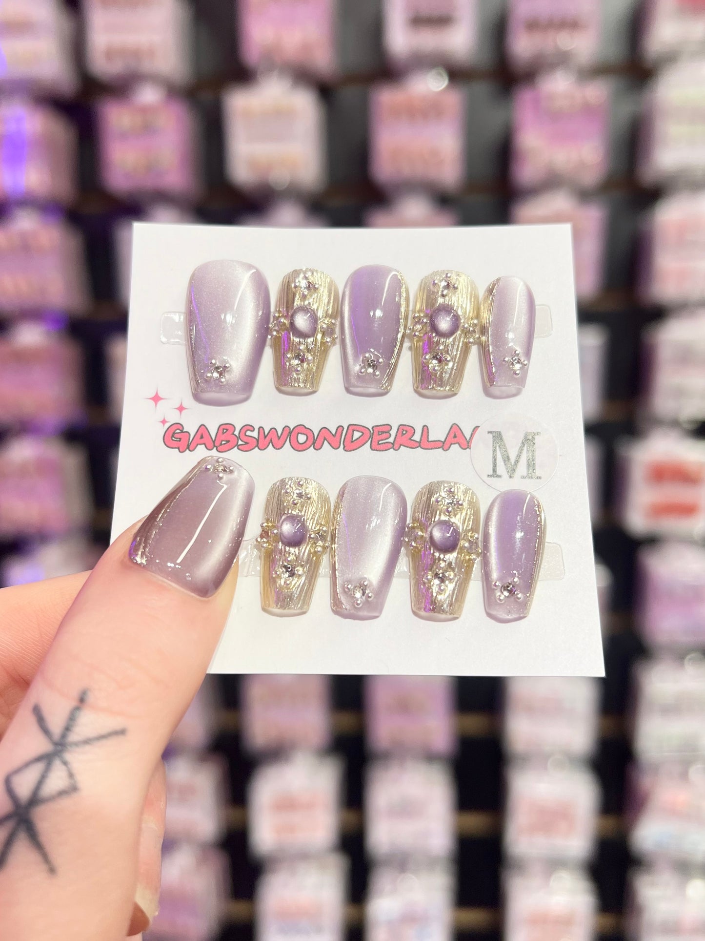 Purple Emporium Nails