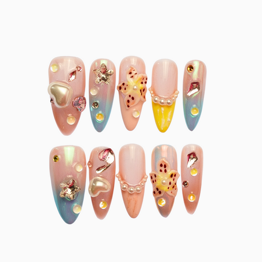 Jewelled Mystery Nails